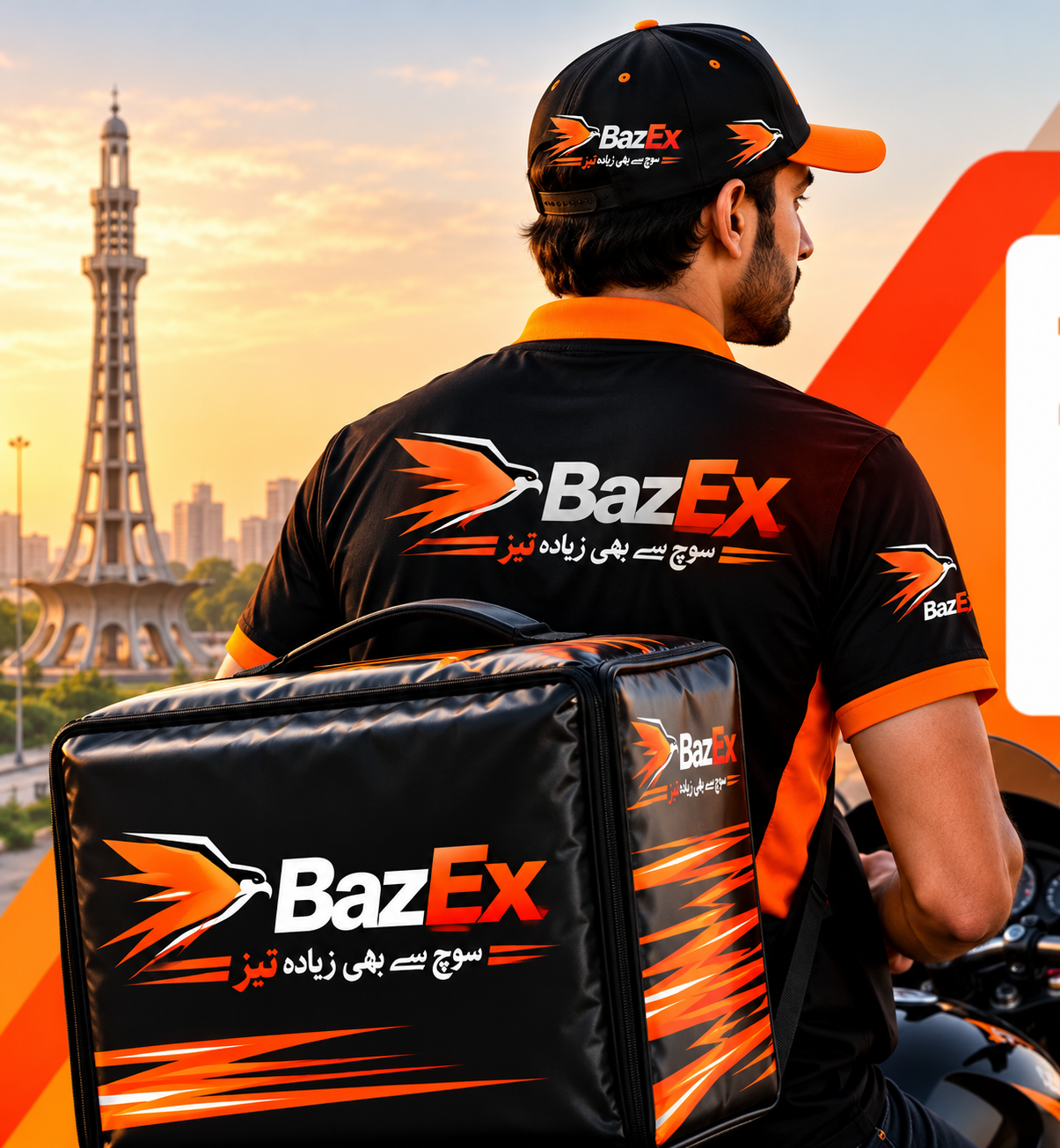 BazEx delivery rider